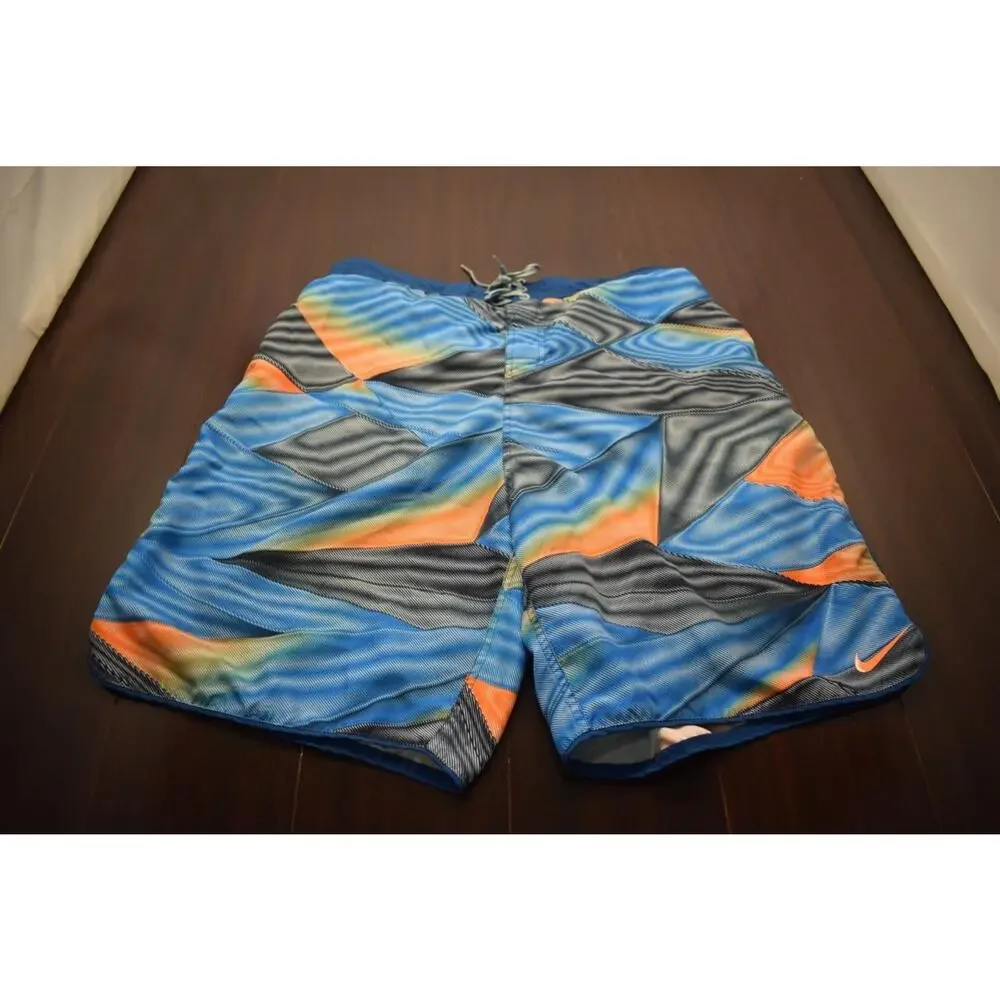 Nike Board Shorts‎ Geometric Athletic Netted Performance Mens Size XL